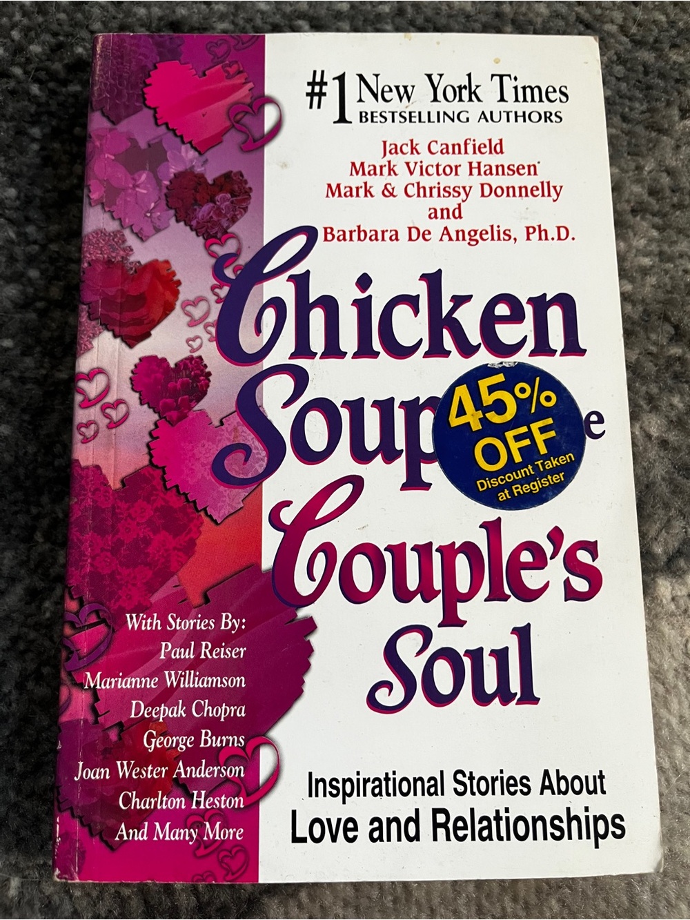 Chicken Soup for the Couple's Soul — White & Pink Coffee Table Book